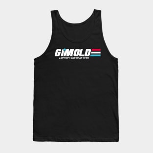 G I'm Old Funny Military Retirement Pun Aesthetic Tank Top